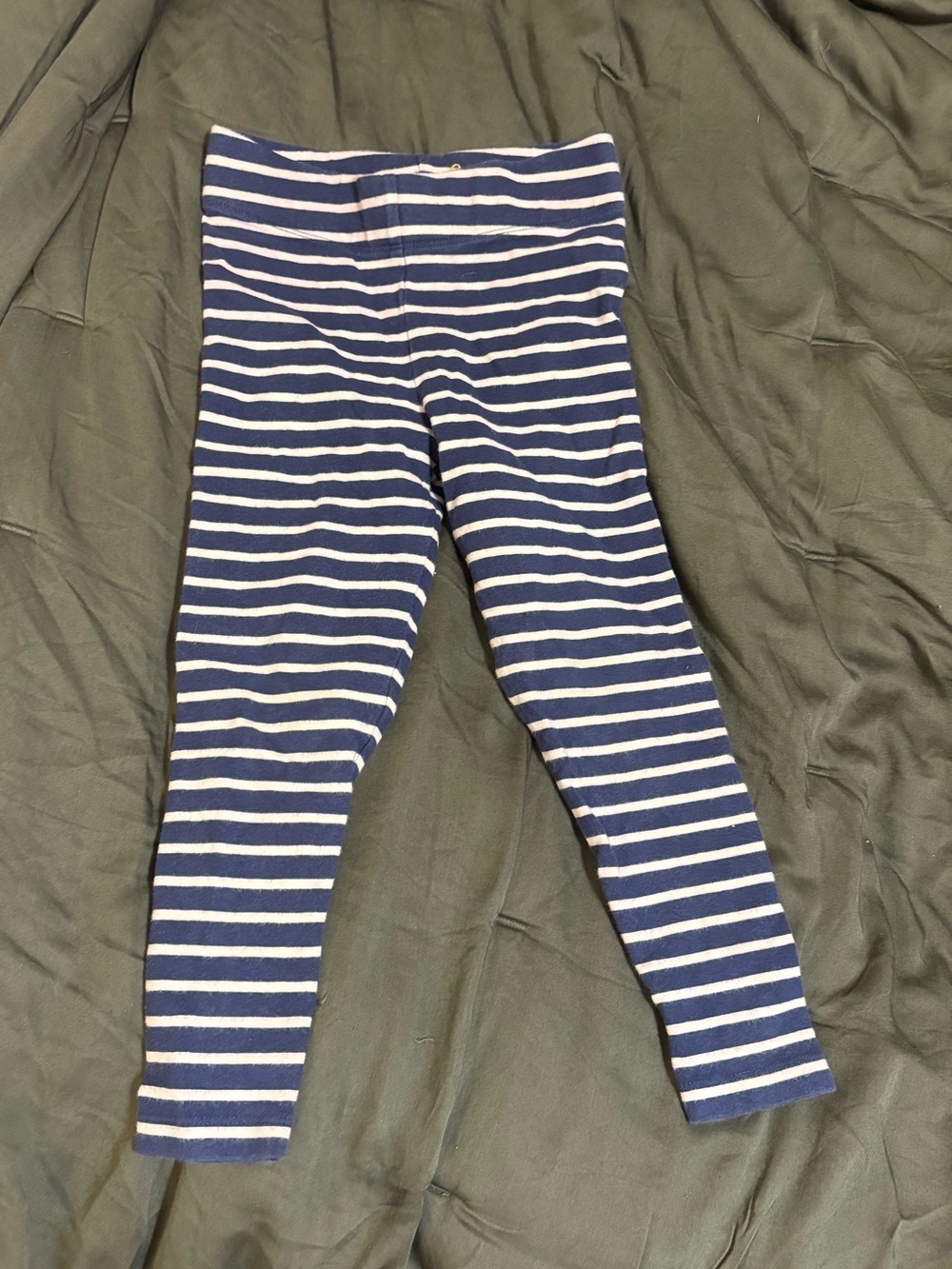 Mini Boden Striped Leggings